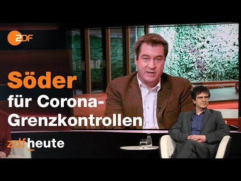 Markus Söder verteidigt Grenzkontrollen | Markus Lanz vom 11. Februar 2021