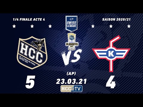 23.03.2021 HC La Chaux-de-Fonds - EHC Kloten (5-4) AP