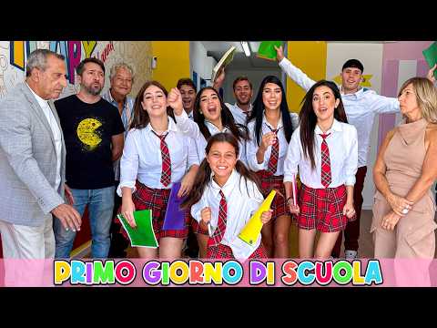 PRIMO GIORNO DI SCUOLA DI ILARY E I SUOI AMICI! ZIA NICOLE IN CLASSE CON IL SUO EX RAGAZZO!