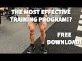 The Most Insane Transformation I've Ever Made and the Training Program I am Using - FREE DOWNLOAD!