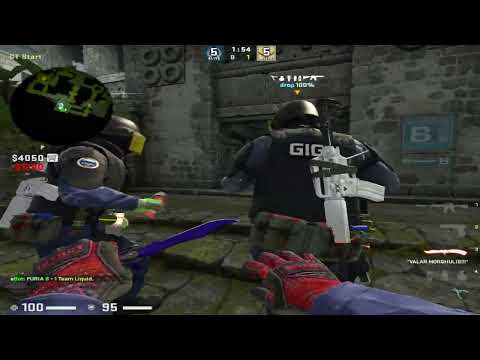 CSGO POV FURIA yuurih (25/16) vs Liquid (ancient) @ PGL Major Antwerp 2022