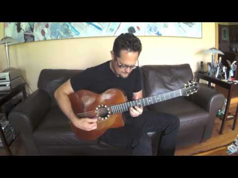 Michael from Ultrafaux plays Chaput's guitar