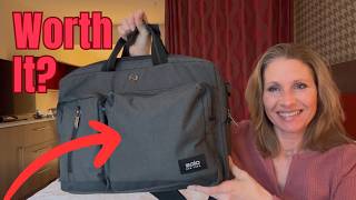 Hybrid Briefcase Backpack Laptop Carrying Bag. Adjustable. Makes my life so much easier.