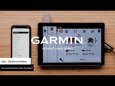 Garmin Support | Tread® SxS & Overland Editions | Tread® App Set Up (Apple®)