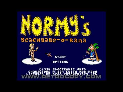 Normy's Beach Babe-O-Rama Megadrive