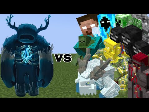 Ultimate Warden vs Mutant Mobs in Minecraft!