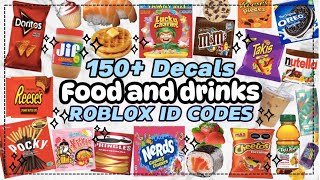 Download lagu 🌟🍝 FOOD   DRINK Decal id codes ♡ ||Roblox|| Faiyes codes mp3