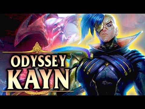New Odyssey Darkin Kayn! How To Carry with Rhaast Jungle Guide! - League of Legends S8