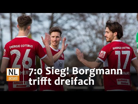 FC Energie Cottbus | Kapitän Axel Borgmann trifft beim 7:0 dreifach