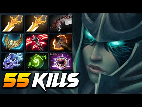 Phantom Assassin 55 KILLS Monster Mortred - Dota 2 Pro Gameplay [Watch & Learn]