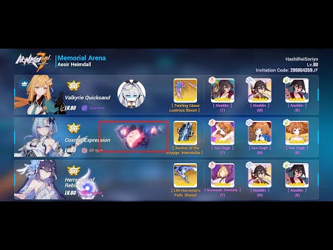 HI3 [Ex Abyss - Nirvana 497D] Pishacha - VQ HRb CE - 852+