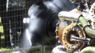 preview picture of video 'Bristol Hercules Bomber Airplane Engine'