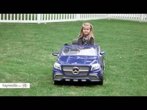 Rollplay 12 Volt Mercedes Coupe Battery Powered Ride-On Vehicle - Product Review Video