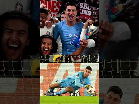 Lille Goalkeeper Berke Ozer Dramatically Saved Three Consecutive Penalties Europa League 25 Reaction