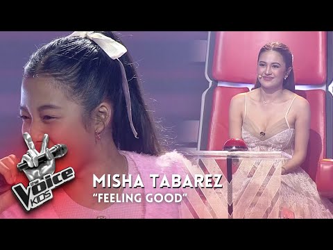 Misha Tabarez stuns the coaches with her powerhouse vocals in ‘Feeling Good!’ | The Voice Kids 2025