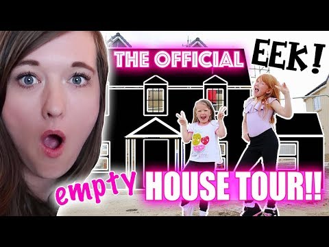 THE OFFICIAL EMPTY NEW HOUSE TOUR!