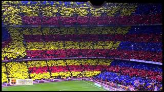 Amazing FC Barcelona Anthem Live at Camp Nou El Clasico El Cant del Barça