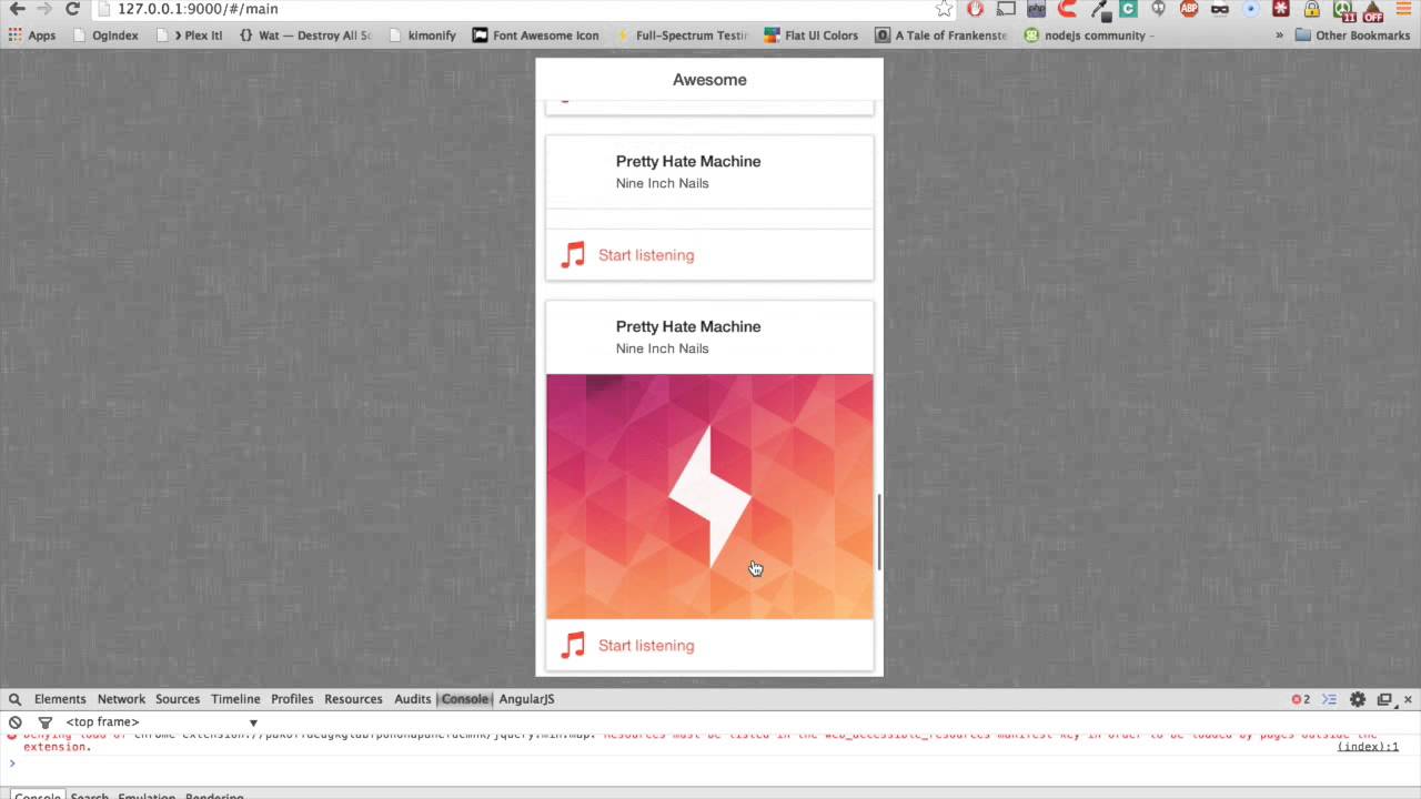 AngularJs Ionic Mobile App Development Tutorial
