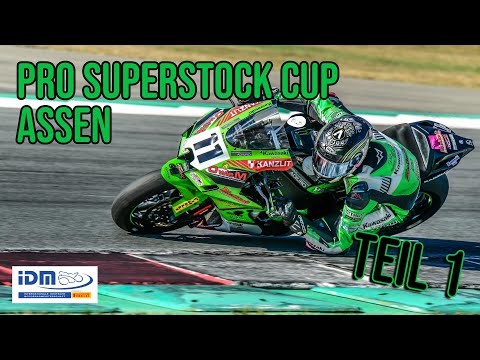 Assen 2022 IDM Pro Superstock Cup - Training / Quali - Johann Flammann