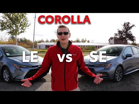 2021 Toyota Corolla LE vs SE | Which trim level is best for you?