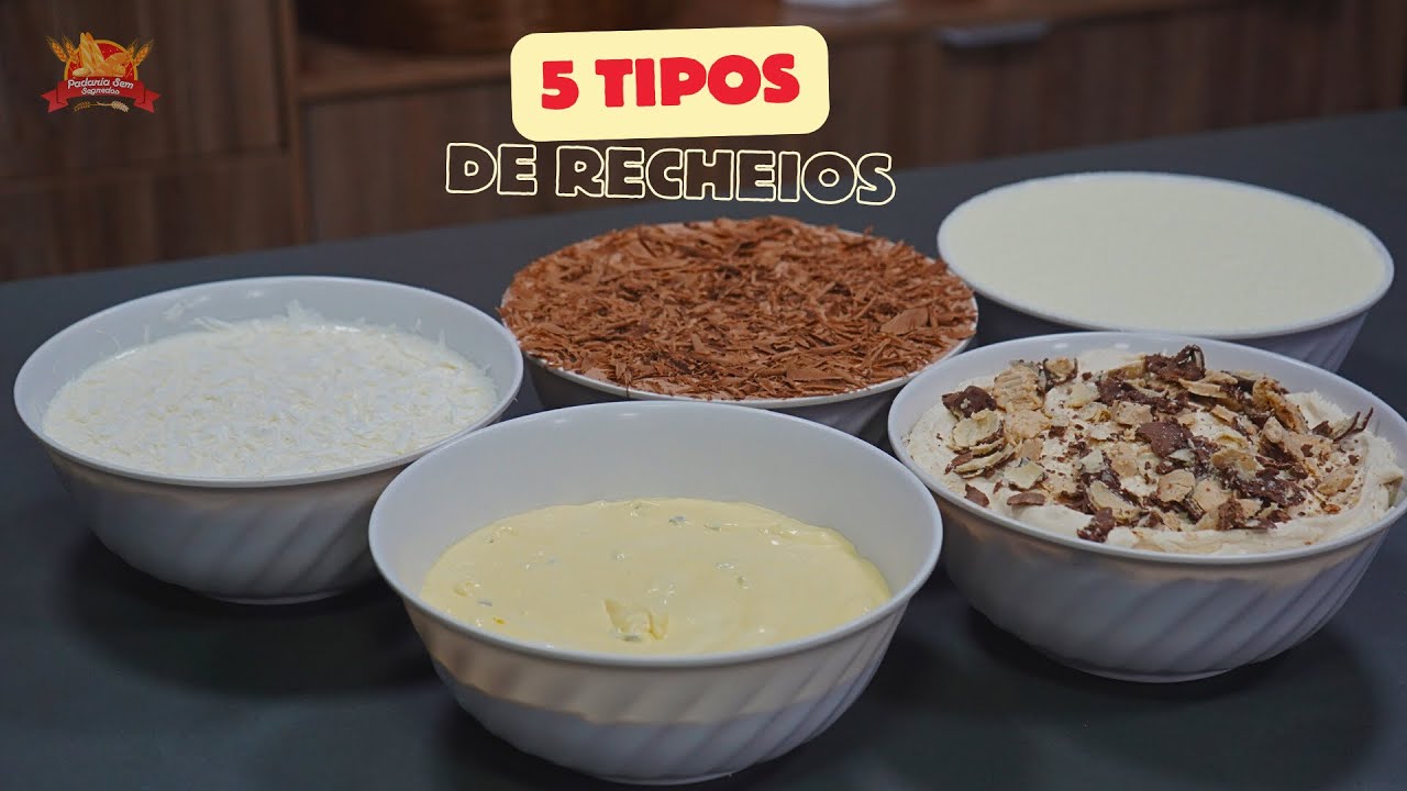 Top 5 melhores recheios de bolos e tortas