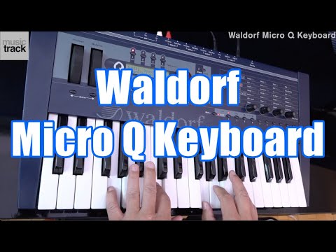 Waldorf Micro Q 37-Key Synthesizer 1999 - 2011 - Blue image 7