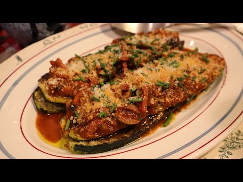 Grilled Zucchini with Italian Sauce