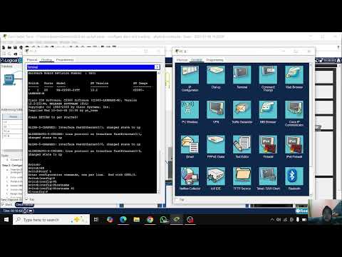 3.4.6 Lab - Configure VLANs and Trunking