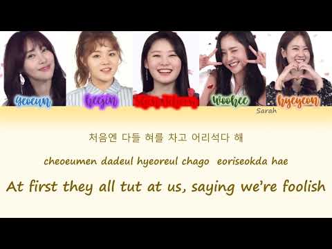 Unit Yellow Girls The Unit   Jackpot Block B {Han Rom Eng Color Coded Lyrics}