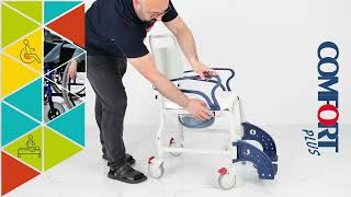 Comfort Plus DM-8088C Soft Banyo ve Tuvalet Sandalyesi (Lacivert)