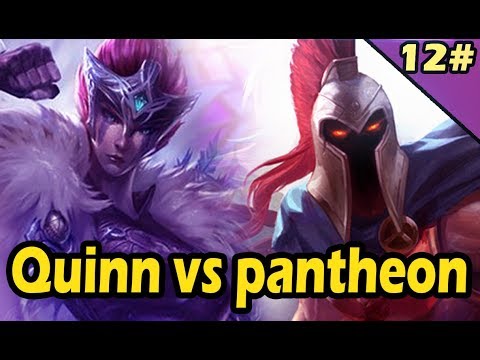 #12 Quinn Top vs Pantheon Full Gameplay - s7 League of Legends