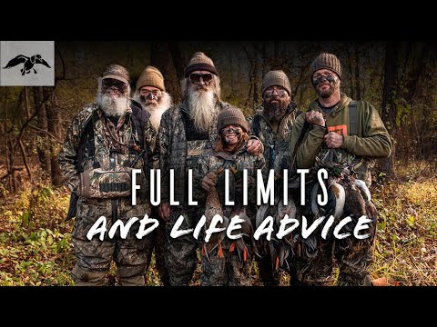 Phil and Uncle Si give Life Advice and Shoot FULL Limits | Duck Season 2021