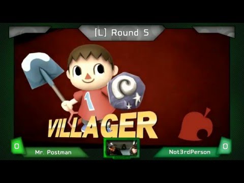Mr. Postman (Villager)  vs. Not3rdPerson (Shulk) - Smash Sunday @ eBash