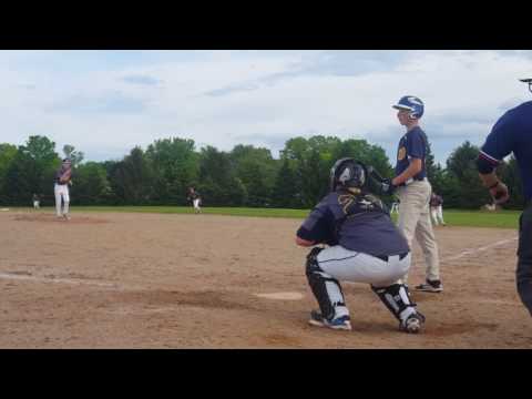 Calvin Adams Pitching. Walled Lake Central vs Western Wayne Memorial 2017