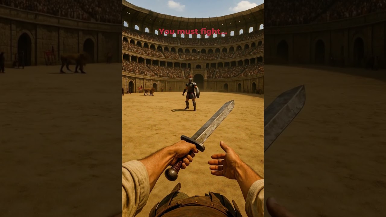 POV: You're about to fight in the Roman Colosseum