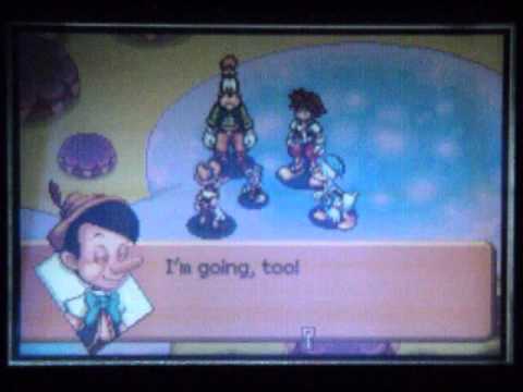 Kingdom Hearts Chain of Memories GBA Cutscene 53 - Pinocchio's Courage (Sora's Story)