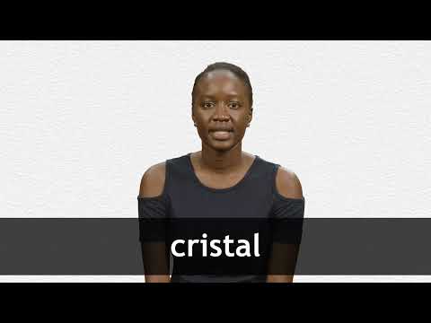 How to pronounce CRISTAL in French