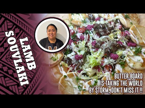 "Revolutionize your Dinner Game with TikTok's Latest Obsession: Lamb Souvlaki Butter Board"