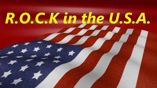 John Mellencamp R O C K  in the USA (a salute to 60&#39;s rock) - with lyrics