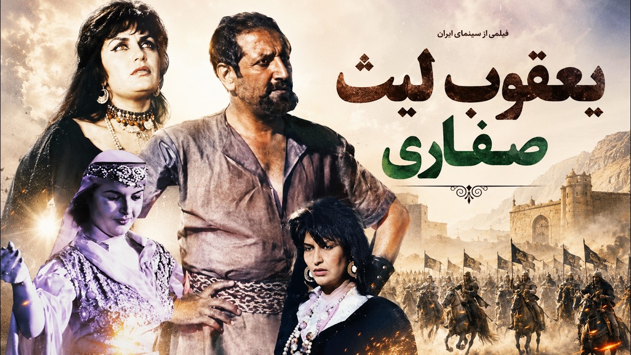 یعقوب لیث صفاری |  رنگی شده   صحنه دار