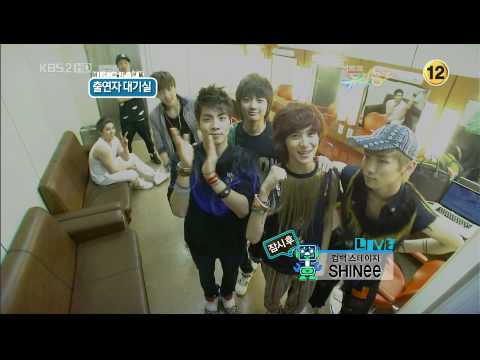 090605 SHINee @ KBS2 Music Bank Waiting Room