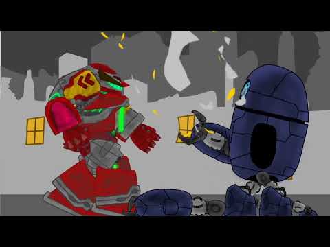 death egg robot vs robot probe dc2 animation as requested