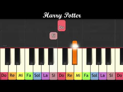 Thème de Harry Potter (Piano pour enfant débutant très facile)