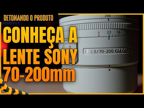 【美品】SONY FE 70-200mm F2.8 GM OSS II Lente Sony FE 70-200mm F2.8 GM OSS II | RaiTai Tecnologia