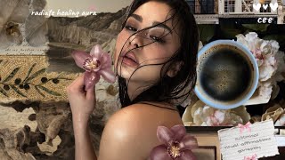 radiate a powerful healing aura