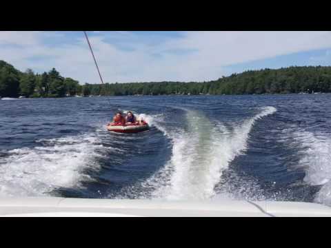 Tubing at Queen Lake Phillipston, ma 7/24/16