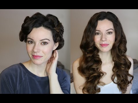 How to Do Pin Curls - with No Heat