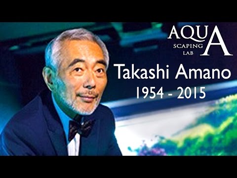 TAKASHI AMANO DEATH TRIBUTE MEMORIAL 賛辞記念天野尚 1954-2015 / video by Aquascaping Lab