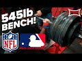 Strength Coach/World Record Holder Benches 545lbs At SuperTraining!