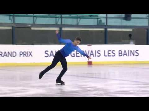2016 ISU Junior Grand Prix - St. Gervais - Men Short Program - Basar OKTAR TUR
